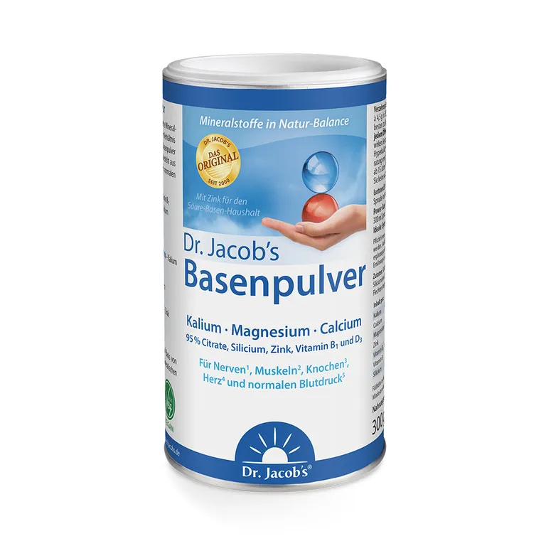 shopapotheke Dr. Jacob's Basenpulver Original Basen-Citrat-Mineralstoffe Basische Elektrolyte