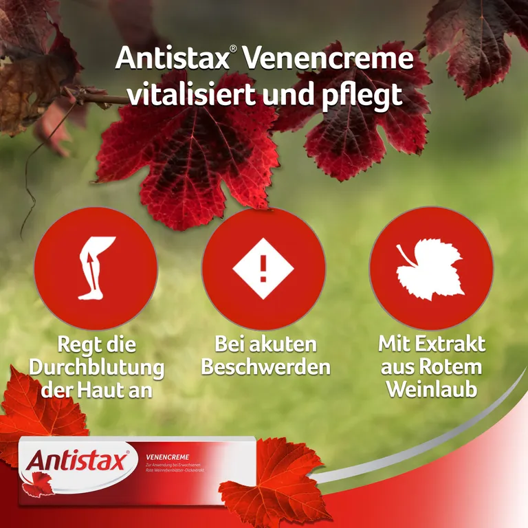 shopapotheke Antistax Venencreme belebt müde schwere Beine Rabatt