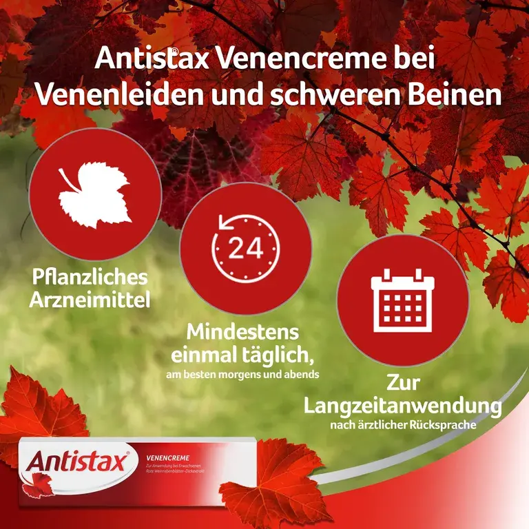shopapotheke Antistax Venencreme belebt müde schwere Beine Rabatt