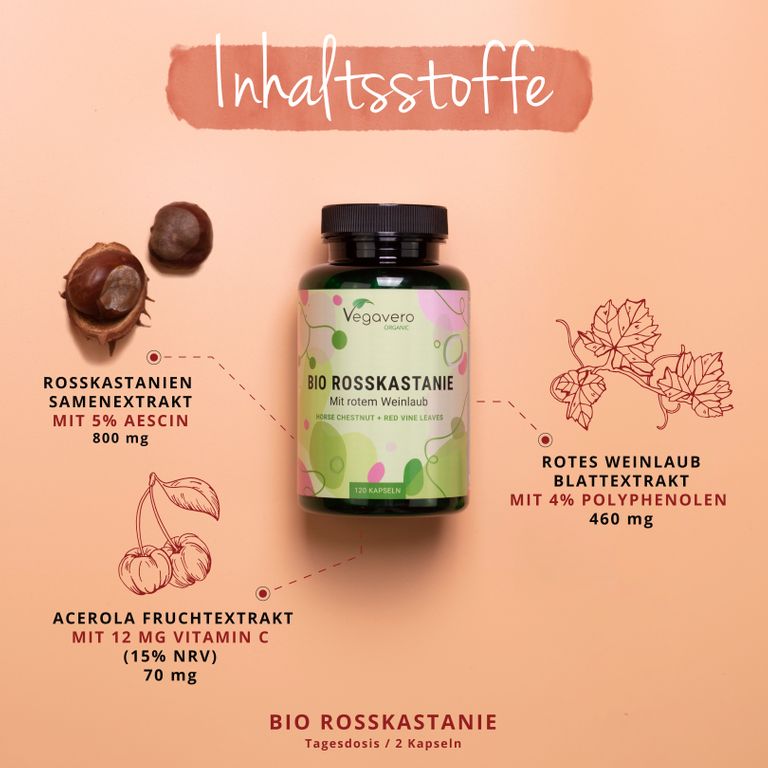 shopapotheke VEGAVERO Rosskastanie Plus BIO Online Shopping