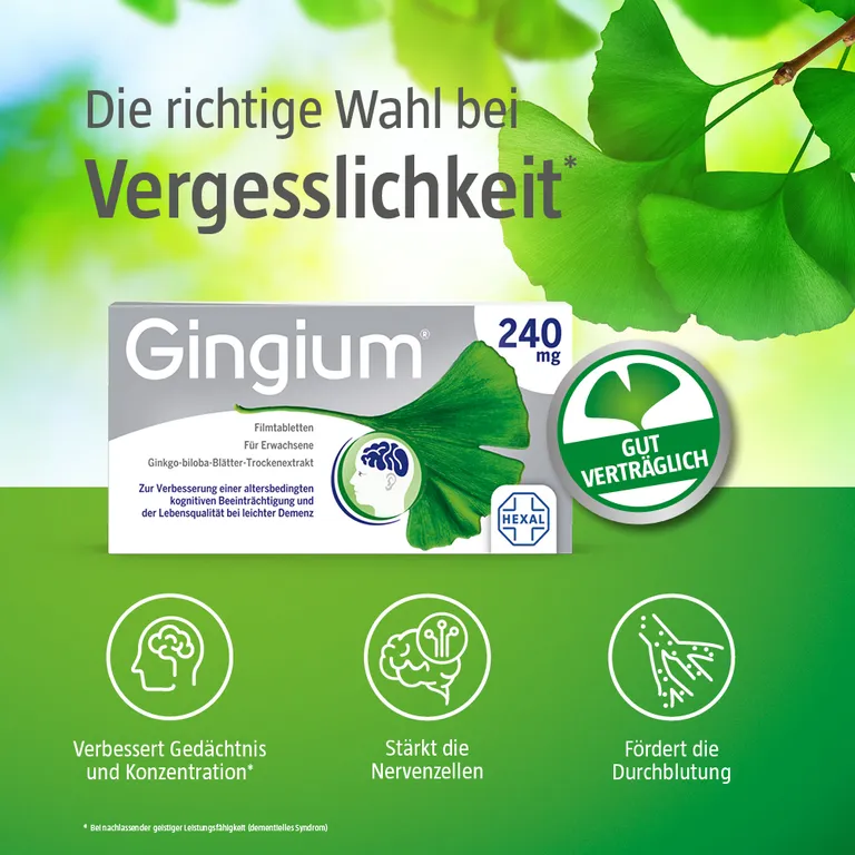 shopapotheke Gingium® 240 mg Weihnachtsangebot