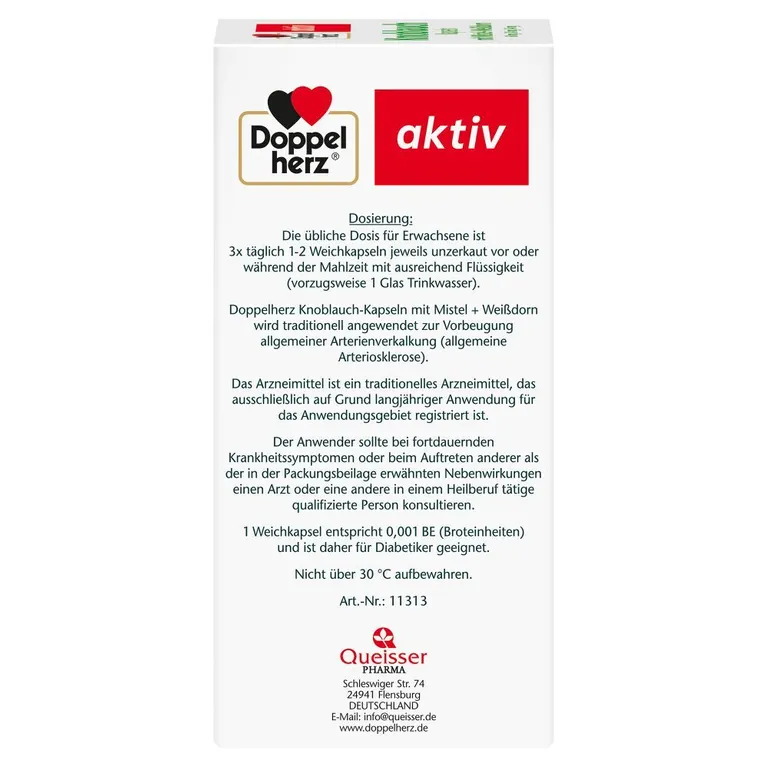 shopapotheke Doppelherz® aktiv Knoblauchkapseln mit Mistel + Weißdorn Saisonale Angebote