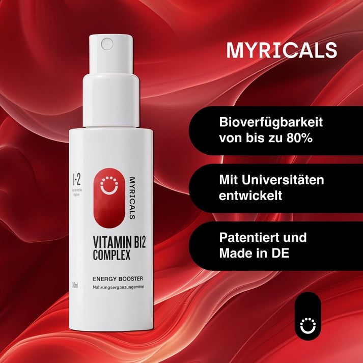shopapotheke MYRICALS VITAMIN B12 COMPLEX - ENERGY BOOSTER Letzte 2 Tage