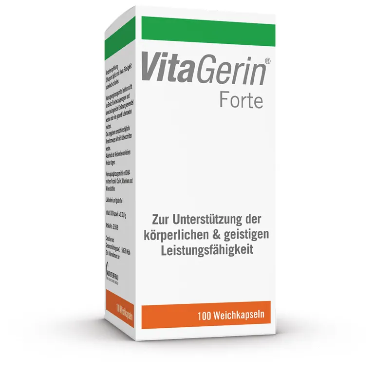 shopapotheke VitaGerin® Forte Weichkapseln Kostenloser Versand international