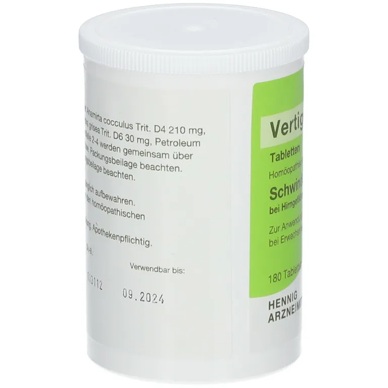 shopapotheke Vertigo Hennig® Tabletten zollfrei