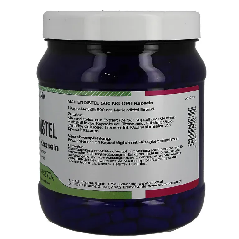 shopapotheke GALL PHARMA Mariendistel 500 mg GPH Kapseln Sonderangebot