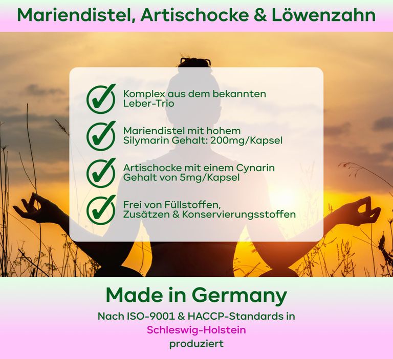 shopapotheke plantomol® Mariendistel Kapseln mit Artischocke & Löwenzahn als Jahresvorrat Rabatt