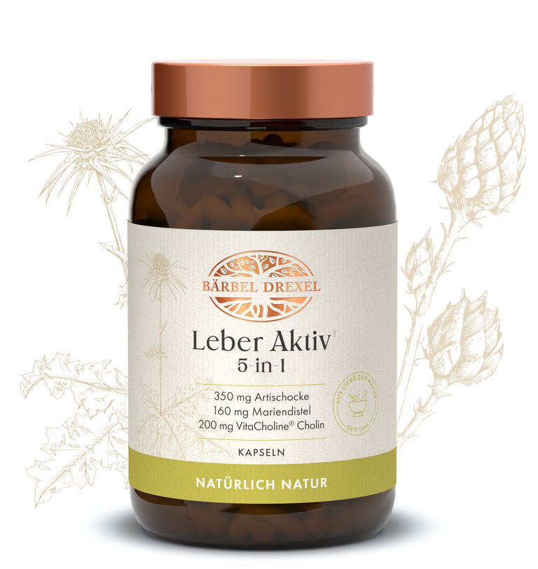 shopapotheke Leber Aktiv 5-in-1 Kapseln von Bärbel Drexel Wochenangebot