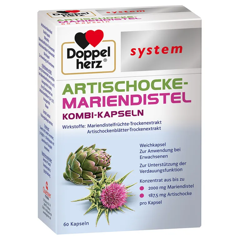 shopapotheke Doppelherz® Artischocke-Mariendistel Neueste Stile