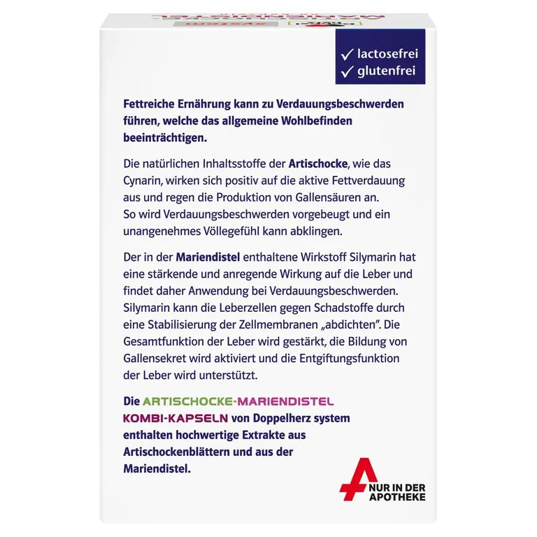 shopapotheke Doppelherz® Artischocke-Mariendistel Neueste Stile