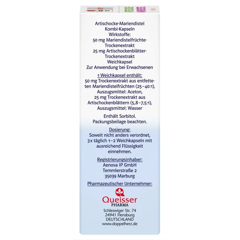 shopapotheke Doppelherz® Artischocke-Mariendistel Neueste Stile