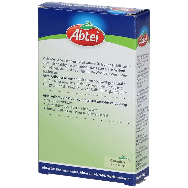 shopapotheke Abtei Artischocke plus Zeitbegrenzte Promotion