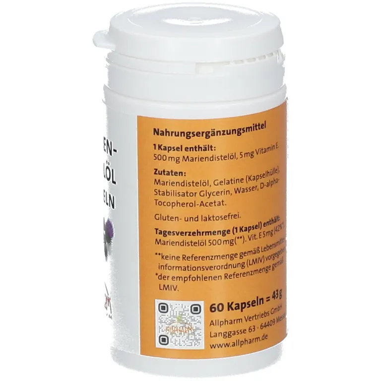shopapotheke ALLPHARM Mariendistelöl Bis zu 60% Rabatt