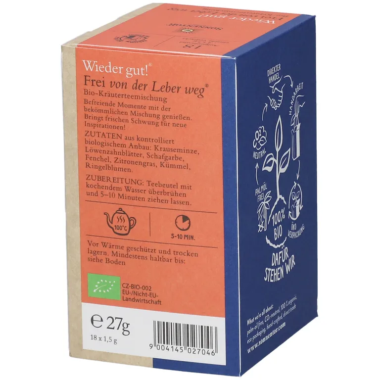 shopapotheke SonnentoR® Frei von der Leber weg® Tee Wieder gut ® Discount Store für neue Produkte