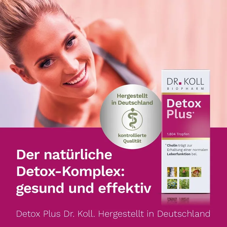 shopapotheke DR. KOLL Detox Plus* Im Verkauf