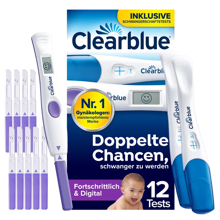shopapotheke CLEARBLUE Ovulation und Schwangerschaftstest Kombipack Angebote