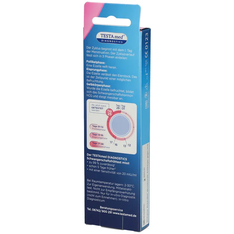 shopapotheke TESTAmed® Schwangerschaftsfrühtest Limitierter Zeitrabatt