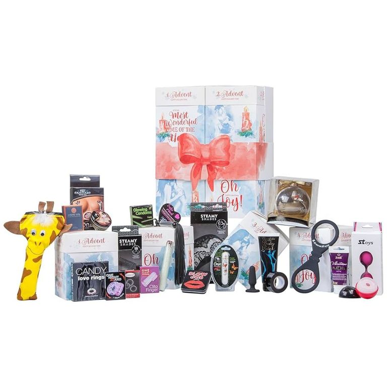 shopapotheke Geschenkset mit 24 erotischen Überraschungen Erotik Adventskalender für Paare 2023 Fabrik Onlineshop