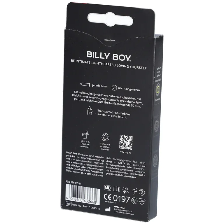 shopapotheke BILLY BOY Extra Feucht Kondome Großer Ausverkauf
