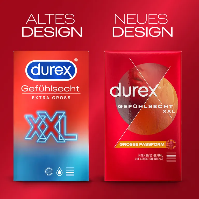shopapotheke durex® Gefühlsecht XXL Kondome Black Friday