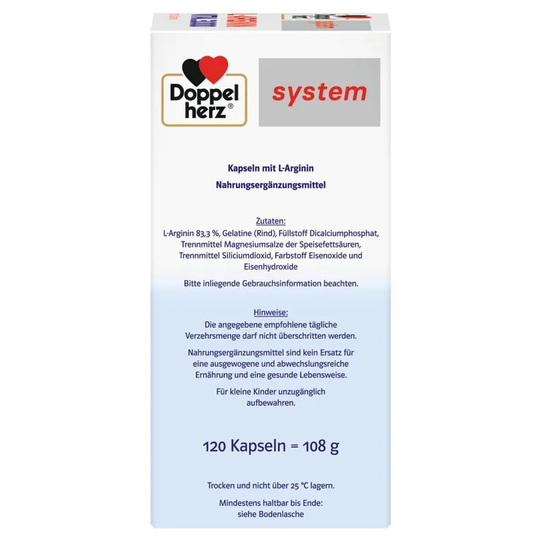 shopapotheke Doppelherz® system L-ARGININ VITAL 3.000 Cyber Monday