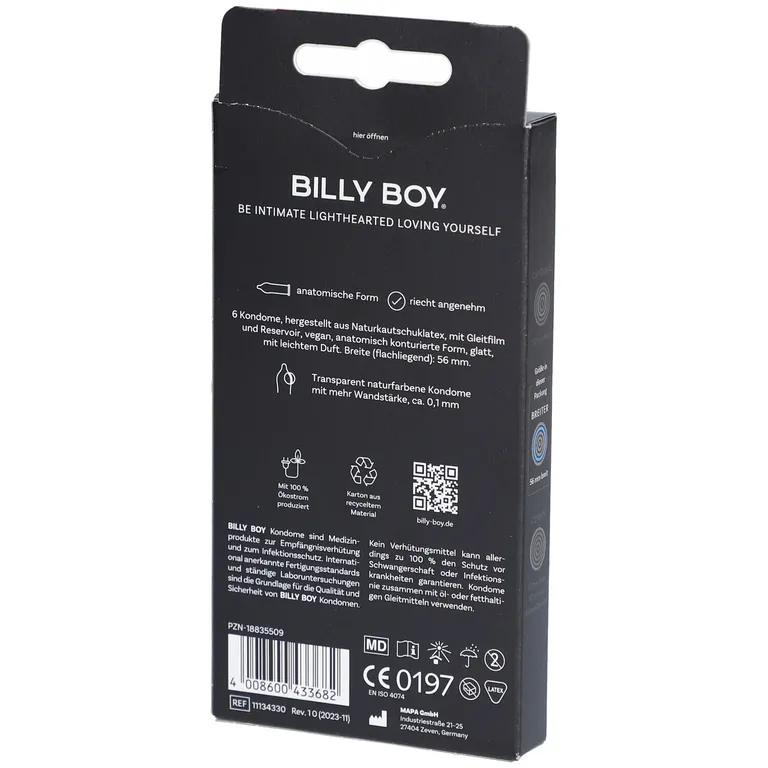 shopapotheke BILLY BOY Sicheres Gefühl Kondome Sonderangebote