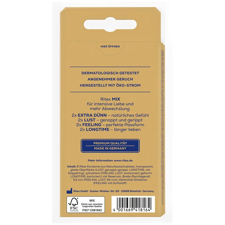 shopapotheke Ritex MIX Kondome Tiefpreis