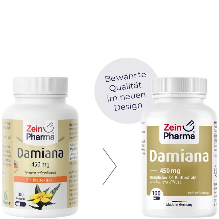 shopapotheke ZeinPharma® Damiana Kapseln 450 mg Blattextrakt Letzter Tag