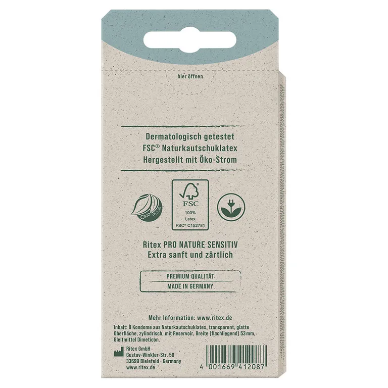 shopapotheke Ritex Pro Nature Sensitiv Extra Feucht Speichern exportieren