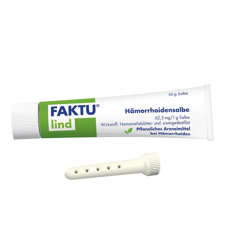 shopapotheke FAKTU Lind Hämorrhoidensalbe - bei Jucken Nässen Brennen Entzündungen kleinen Blutungen 50 g (mit Applikator) im Angebot