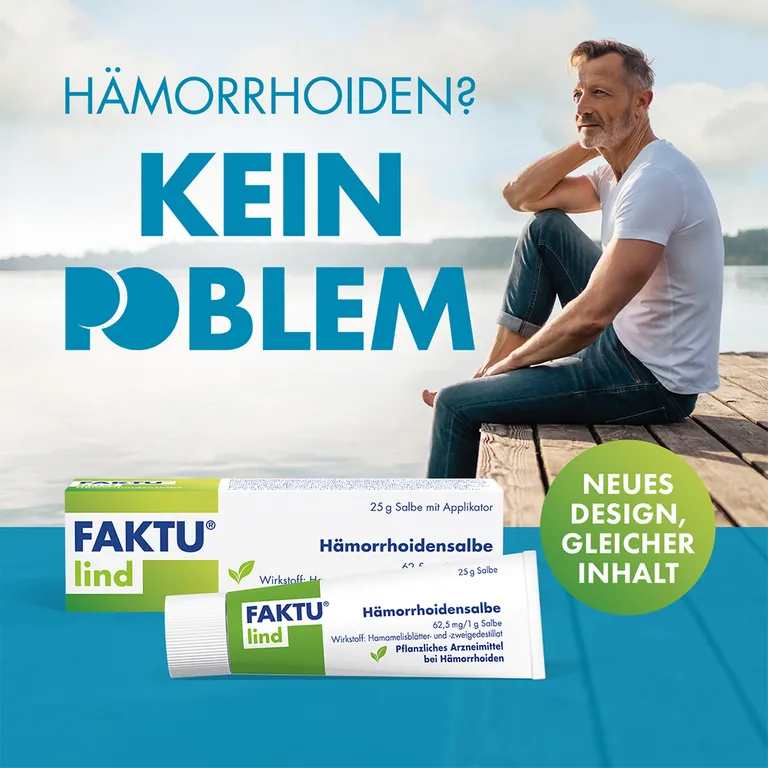 shopapotheke FAKTU Lind Hämorrhoidensalbe - bei Jucken Nässen Brennen Entzündungen kleinen Blutungen 50 g (mit Applikator) im Angebot