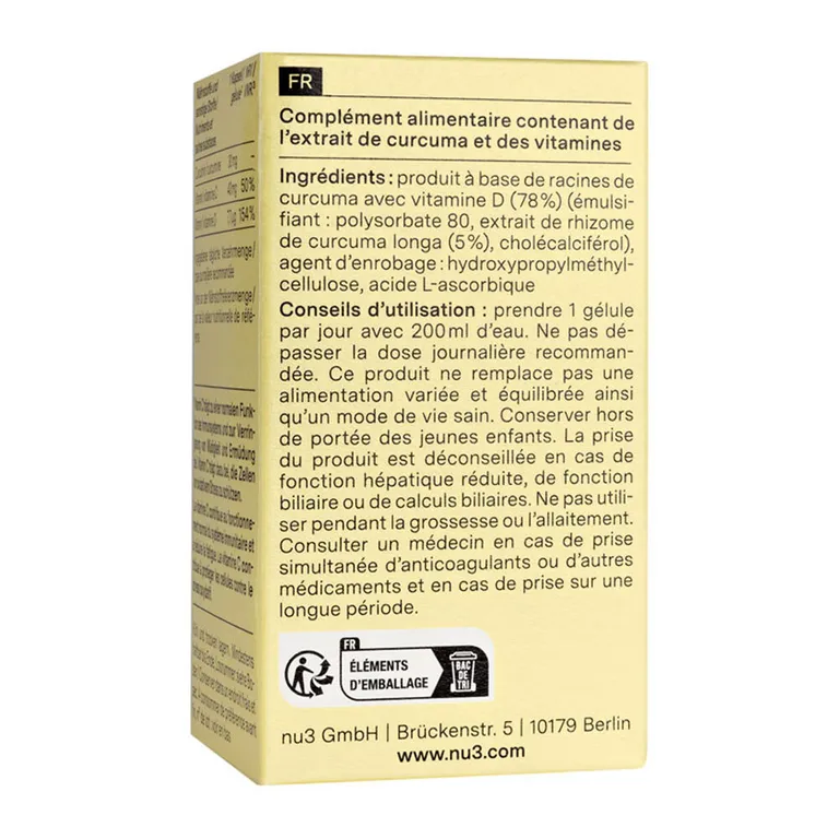 shopapotheke nu3 Curcuma Forte Fabrikpreis