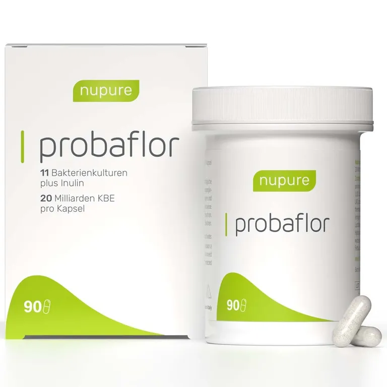 shopapotheke Nupure probaflor - Kapseln mit 11 wertvollen Bakterienkulturen plus Inulin Flash Sale