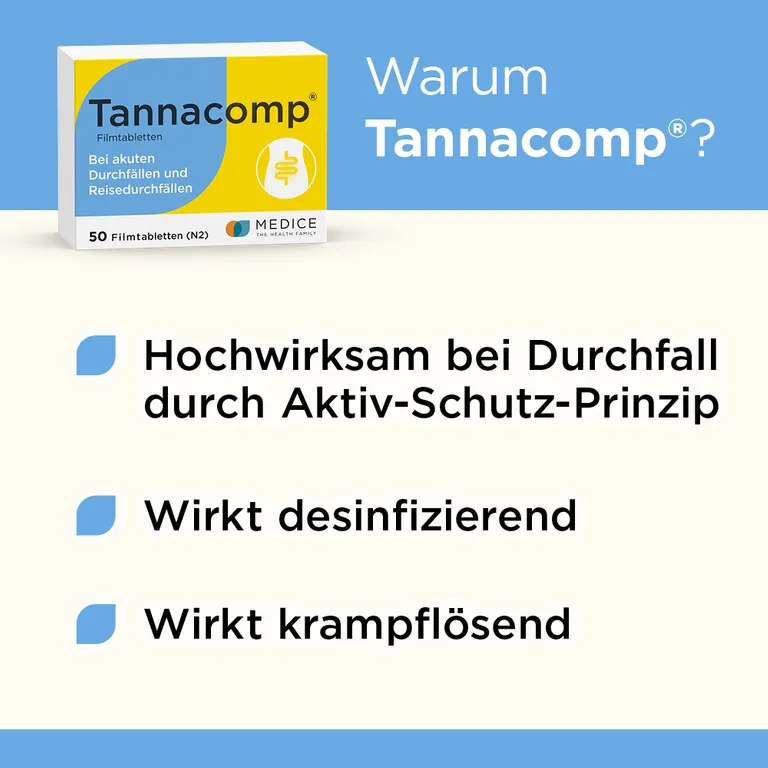 shopapotheke Tannacomp® bei akutem Durchfall Begrenztes Angebot