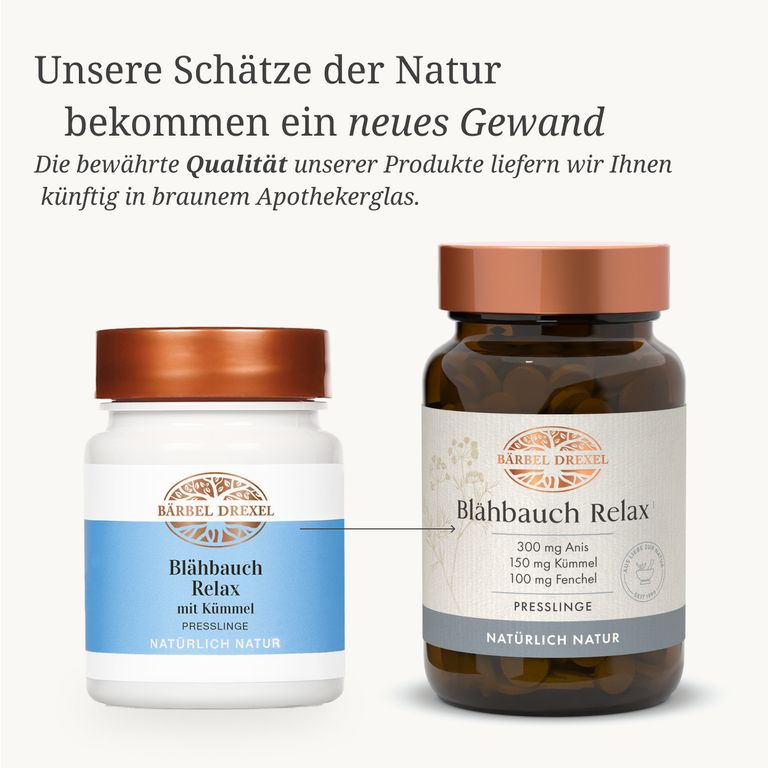 shopapotheke Bärbel Drexel Blähbauch Relax mit Kümmel Presslinge Jubiläumsangebot