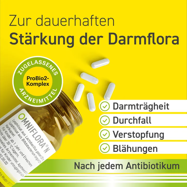 shopapotheke Omniflora® N – Probiotika Kapseln für die Darmflora Top Angebot