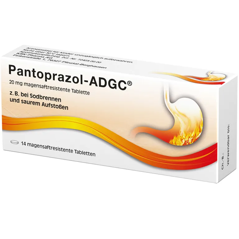shopapotheke Pantoprazol-ADGC® gegen Reflux Symptome wie Sodbrennen und saures Aufstoßen Neueste Mode