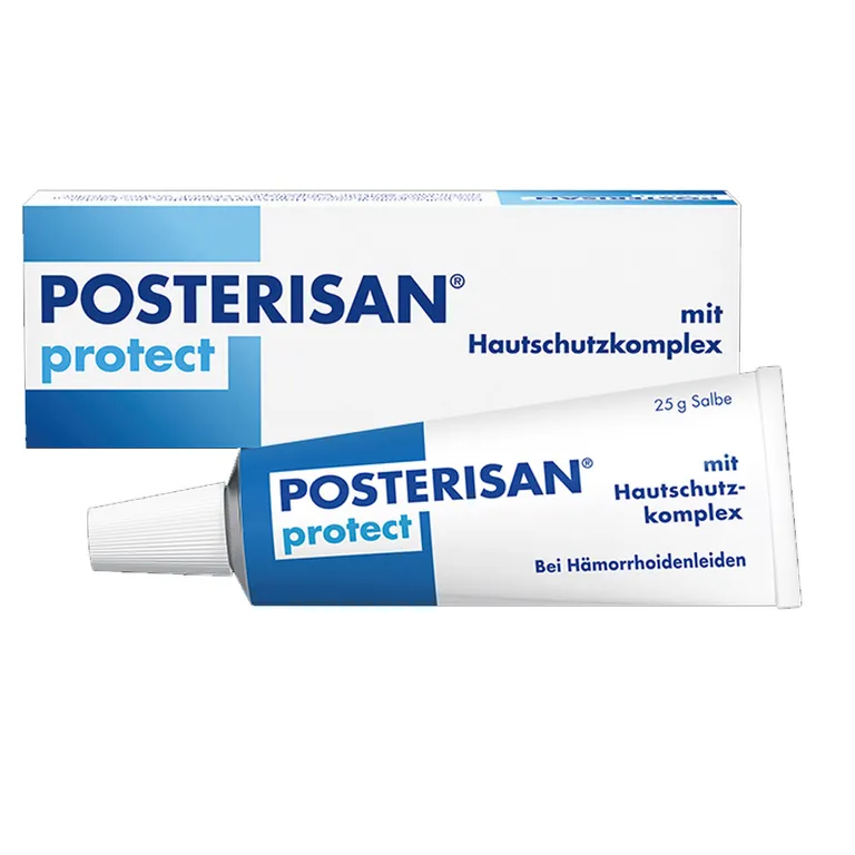 shopapotheke Posterisan protect Hämorrhoidensalbe bei Reizungen als Hautschutz und zur Prophylaxe 25 g Salbe