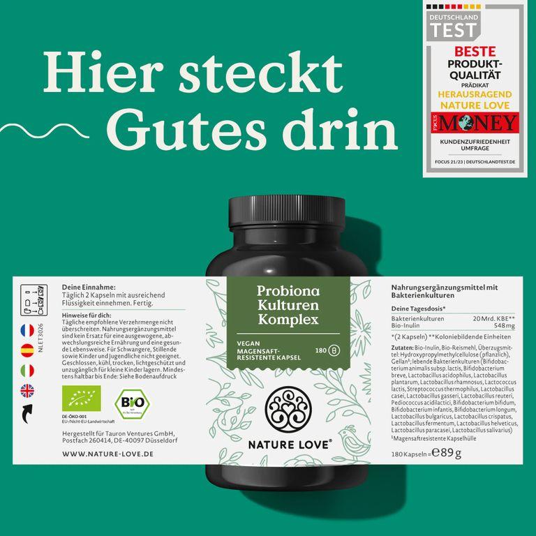 shopapotheke NATURE LOVE® Probiona Kulturen Komplex Clearance-Verkauf