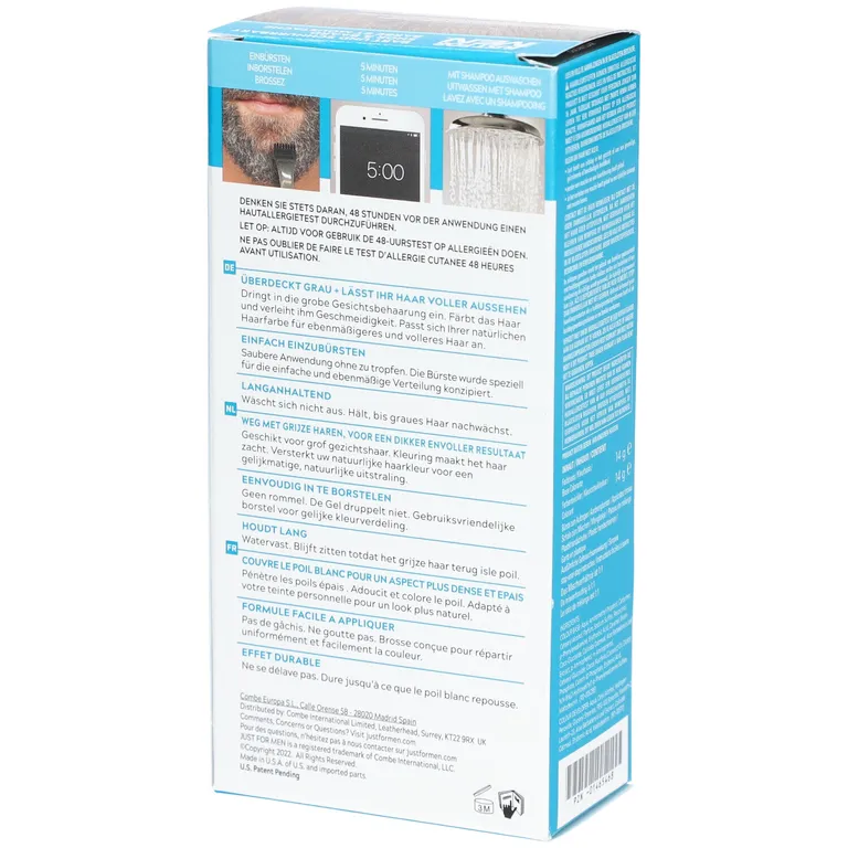 shopapotheke JUST FOR MEN Pflege-Brush-In-Color-Gel hellbraun Verkauf
