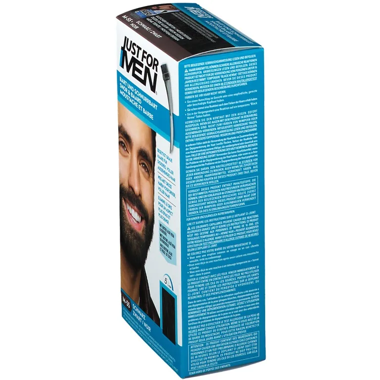 shopapotheke JUST FOR MEN Pflege-Brush-In-Color-Gel schwarz Online Outlet