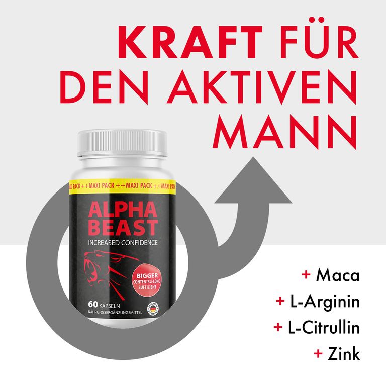 shopapotheke Testosteron Booster - Alpha Beast JETZT KAUFEN