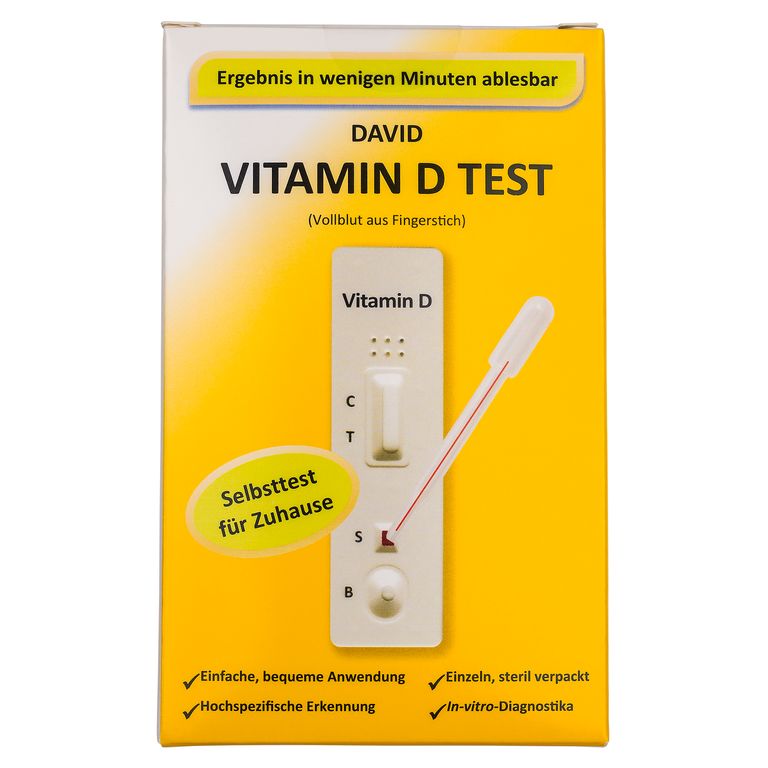 shopapotheke David Vitamin D Testkit 0-100 ng/mL mit Farbkarte In vitro Verkauf