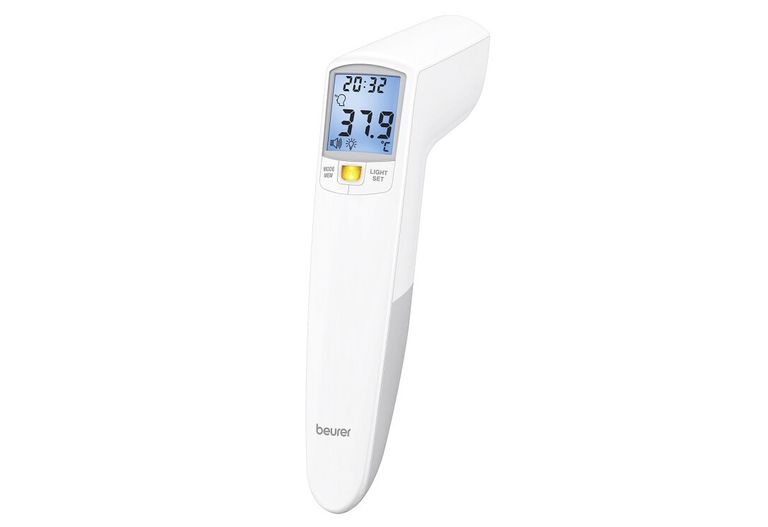 shopapotheke Beurer Kontakloses Fieberthermometer weiß FT 100 Temperaturmessung LED-Alarm Günstiger Verkauf