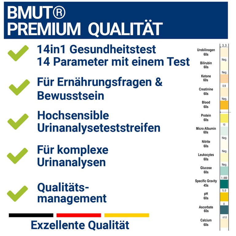 shopapotheke BMUT 14in1 Gesundheitstest für Urin Fabrikpreis