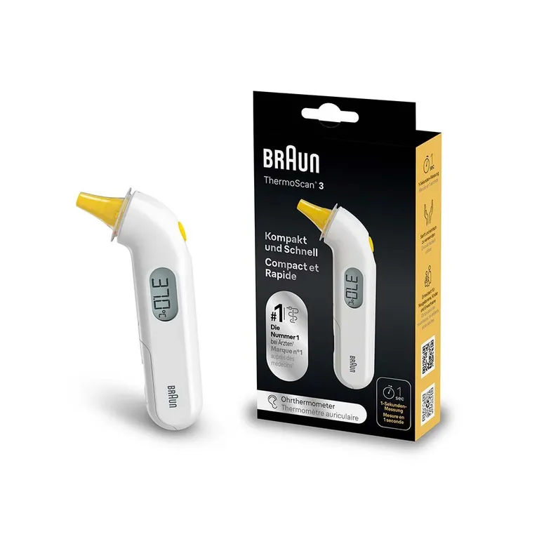 shopapotheke Braun ThermoScan® 3 Ohr-Kompaktthermometer