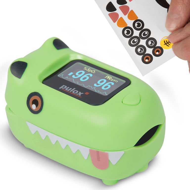 shopapotheke Pulox PO-230 - Finger-Pulsoximeter für Kinder - Grün Jubiläumsangebot