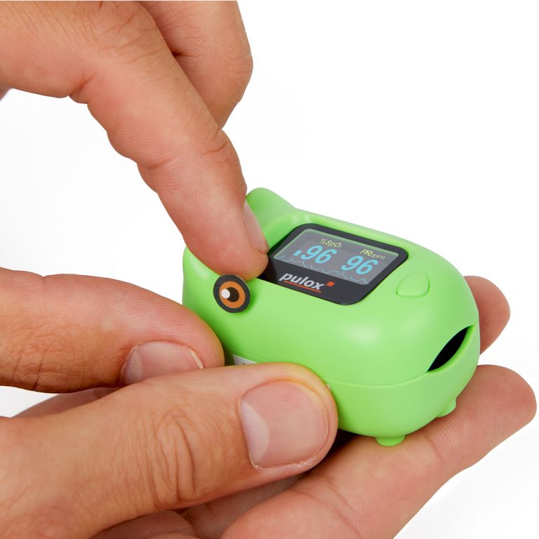 shopapotheke Pulox PO-230 - Finger-Pulsoximeter für Kinder - Grün Jubiläumsangebot