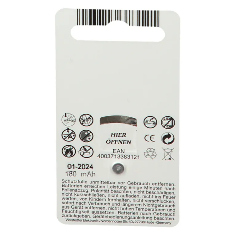 shopapotheke Maxsonic PR 312 Batterien für Hörgeräte Neueste Mode