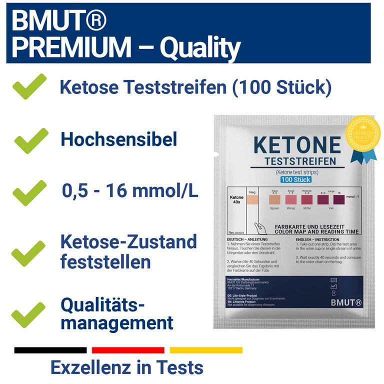 shopapotheke BMUT Ketone Teststreifen für Urin bei ketogener Diät Bestseller